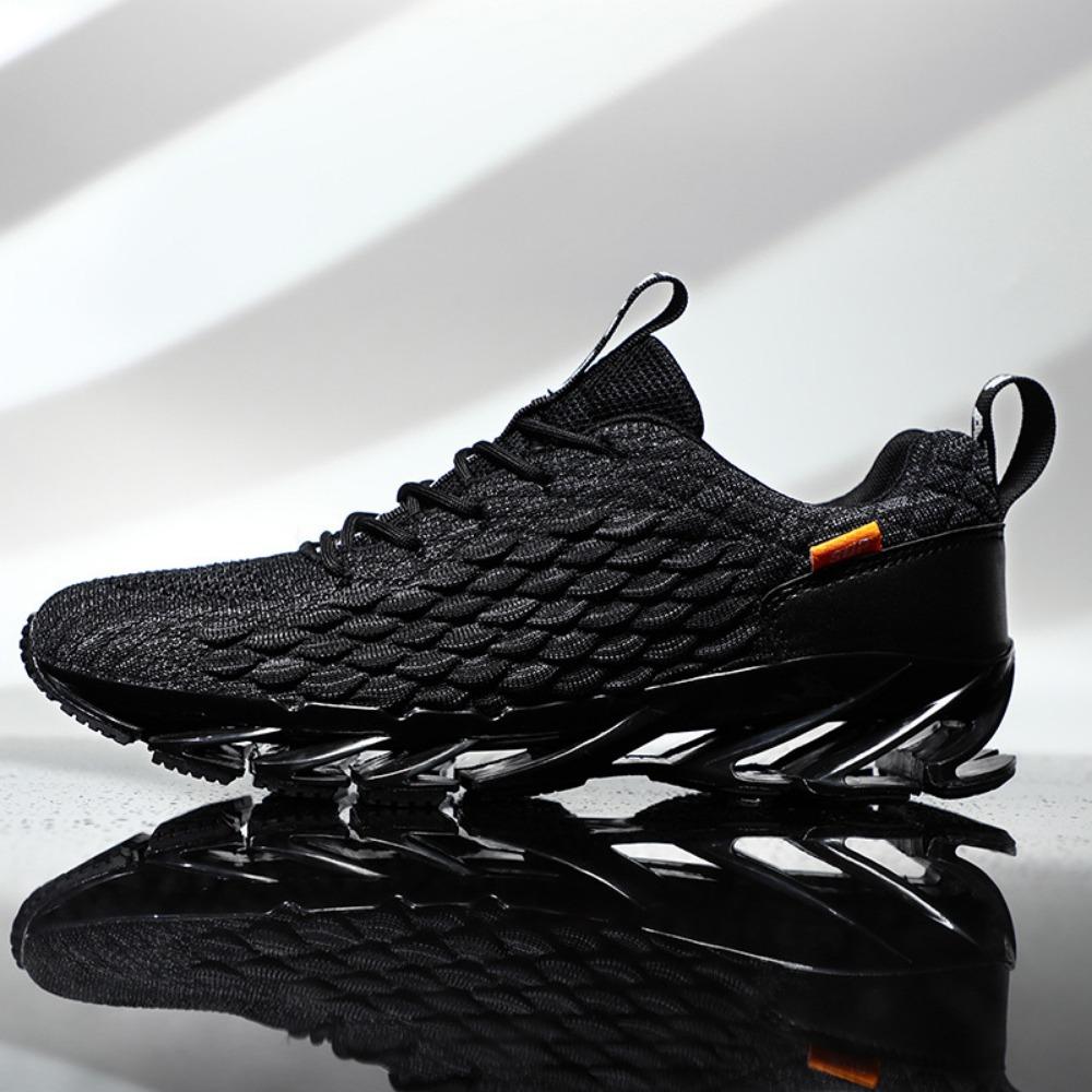 Mesh Casual Shoes Big Size Men's Sneakers Breathable Running Sports Shoes Fashion Knit Slip On