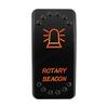 12V 24V Laser Rocker Switch Orange Led Light ON OFF / ON OFF ON for Car Boat Polaris RZR Can-Am ATV UTV RV Maverick Commander