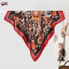 Korean Style Versatile Silk Print Women's Neck Scarf - Spring/Summer Fashion
