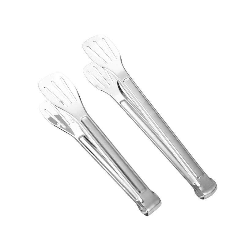 Stainless Steel Tongs, Food Tongs, Stainless Steel Food Clips, Bread Tongs, Barbecue Tongs, Bun and Steamed Bun Tongs, Extended Spicy Hot Pot Tongs