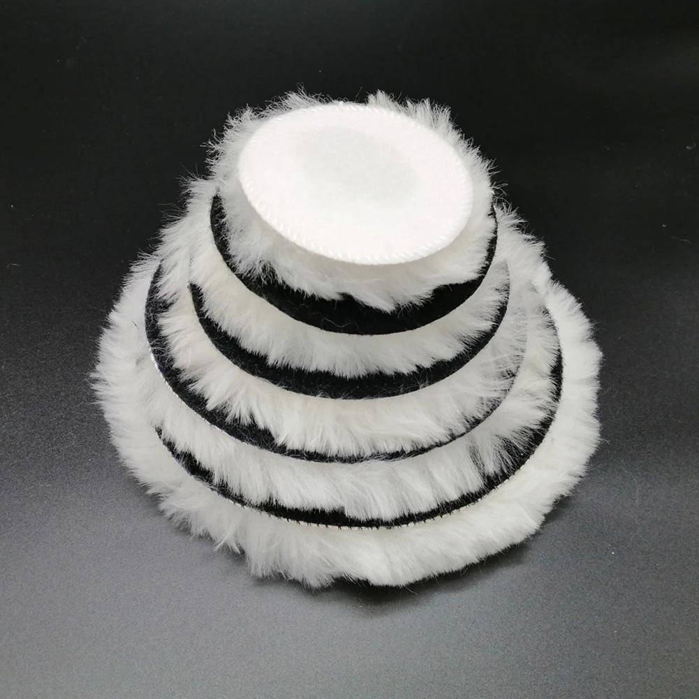 Tampă universală de lustruit pentru mașină 3/4 inch pentru mașină de lână moale M10/M14 Polizor de lustruit cu ceară Discuri de lustruit caroserie Accesorii de curățare