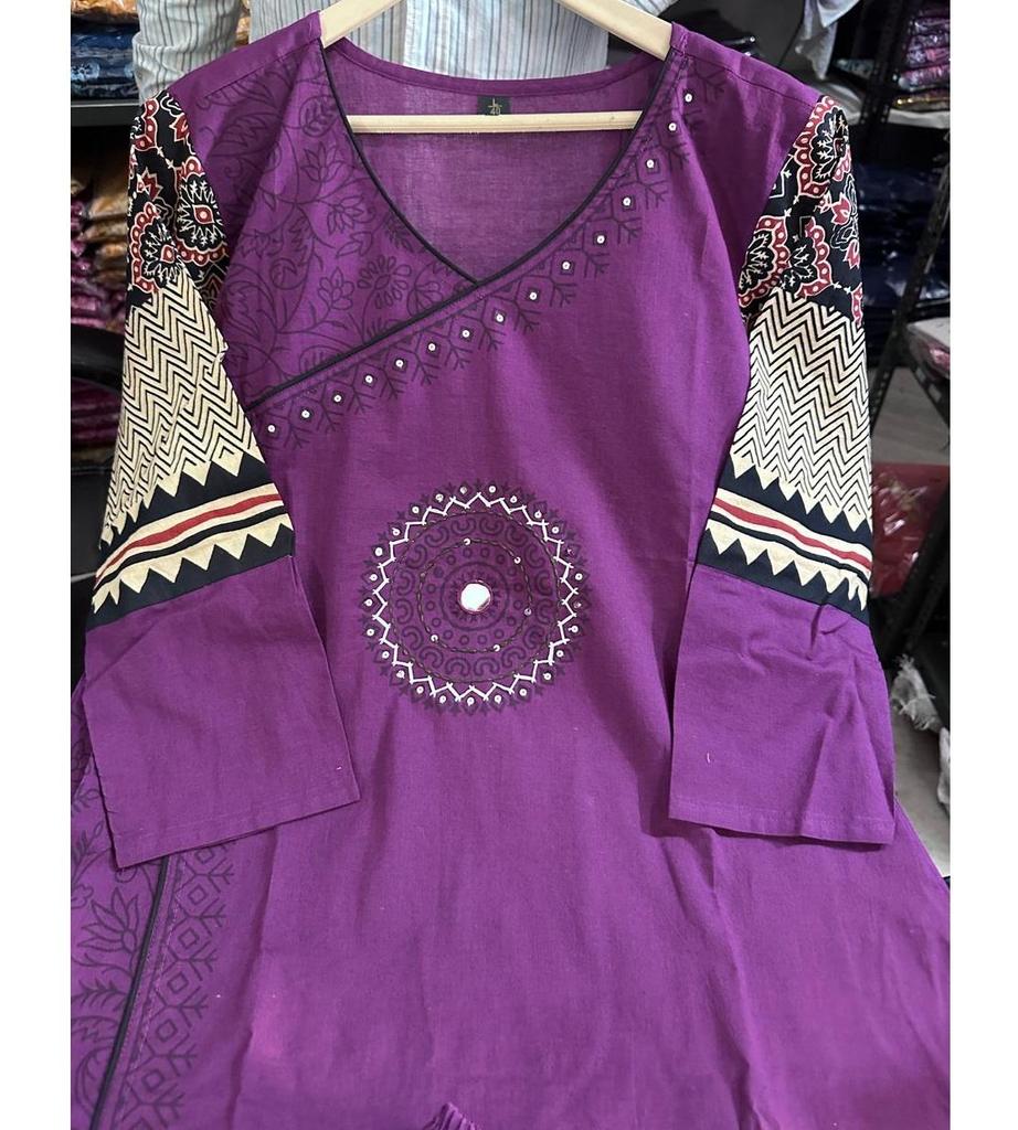 Damen Designer Top Tunika Kurta Hose Dupatta Set Indisches Bollywood Baumwolle Salwar Anzug