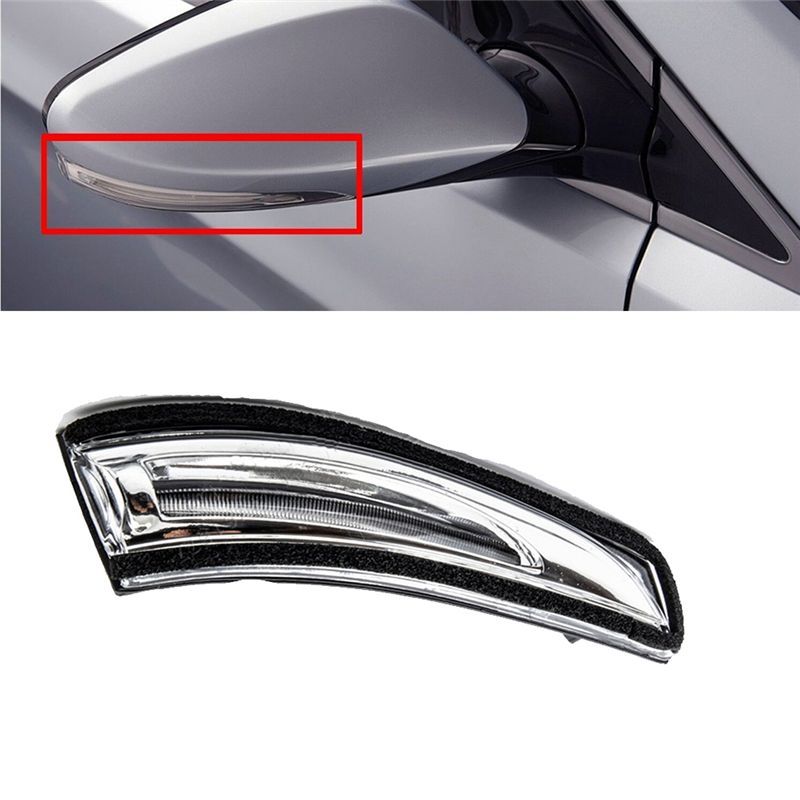 A03E-1Pair Side Mirror Turn Signal Repeater Lamp 87614-1R000 87624-1R000 For Accent Solaris Verna 2011-2017 LED Light