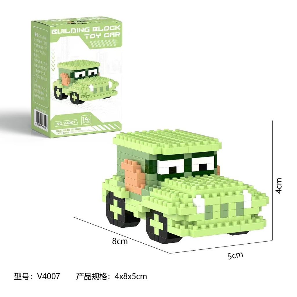 Cars Building Blocks Lightning McQueen Jackson Storm Cartoon Character Toys Sally Carrera Lega For Children Birthday Gifts