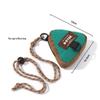 Triangle Neck Pouch - Creative Streetwear Coin Purse and Crossbody Bag for Students