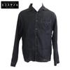 Excellent Condition 25-year-old UCN441 Front Button Long Sleeve Shirt Tops S blackUsed