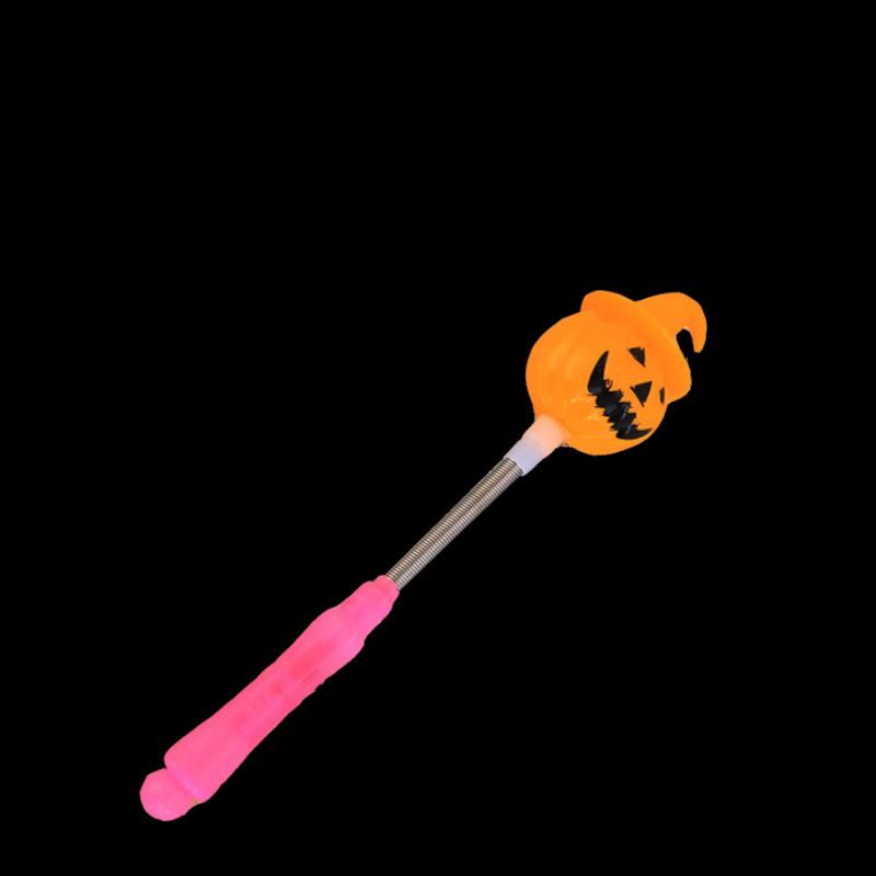Sticks Luminous Halloween Handheld Wands Party Accessories Smiley Pumpkin Witch