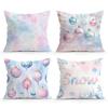 Christmas Decor Ball Pillowcase Printed Polyester 40/45/50cm Throw Pillowcover Decorative Sofa Cushion Pillowslip Home Decor