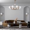 Nordisk boligindretning spisestue Pendel lampe lys indendørs belysning loft lampe hængende lys lysekrone lamper til stue