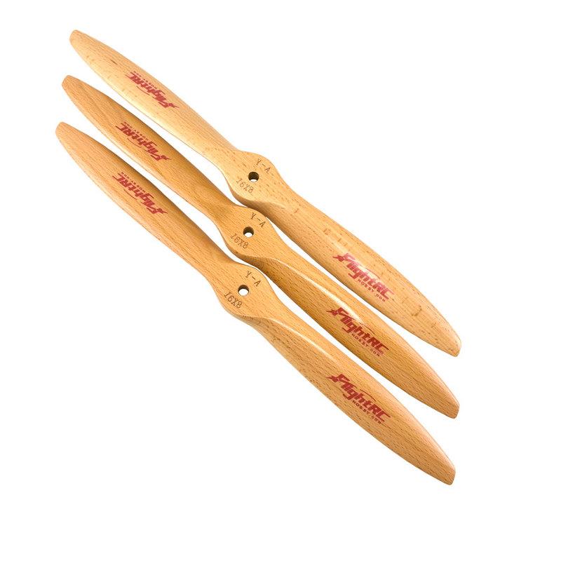 1Pc Wooden Beech Propeller CW Prop For Gas RC Airplane Engine Spinner 12x8 13x6 14x6 14x10 15x8 16x6 16X8 16x10 18x8 18x10