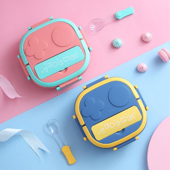Nützliche, wiederverwendbare, rutschfeste, klassifizierte Fachkonstruktion für Bento-Boxen, Küchenutensilien, Lunchbox