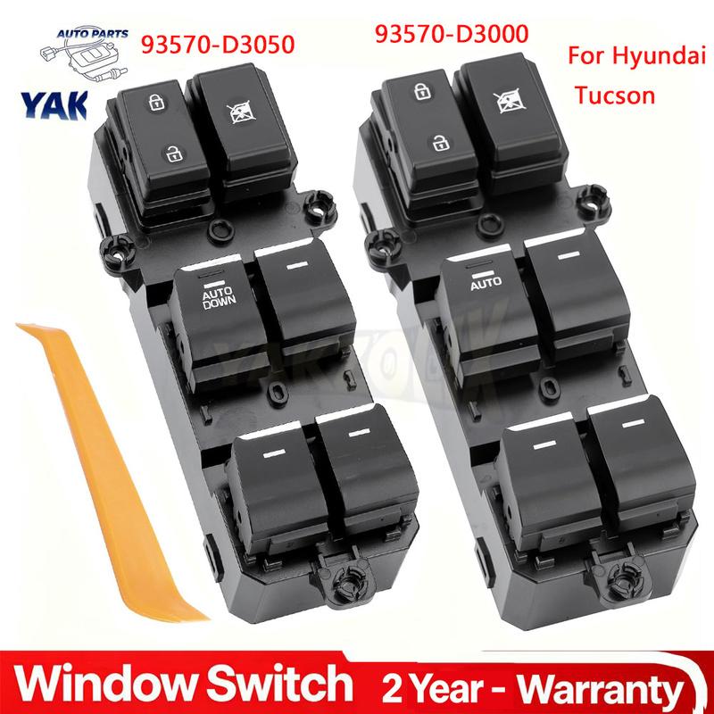 For Hyundai TUCSON 2016 2017 2018 Power Window Control Switch Glass Lifter Button Car Accessories 93570-D3050 93570-D3000
