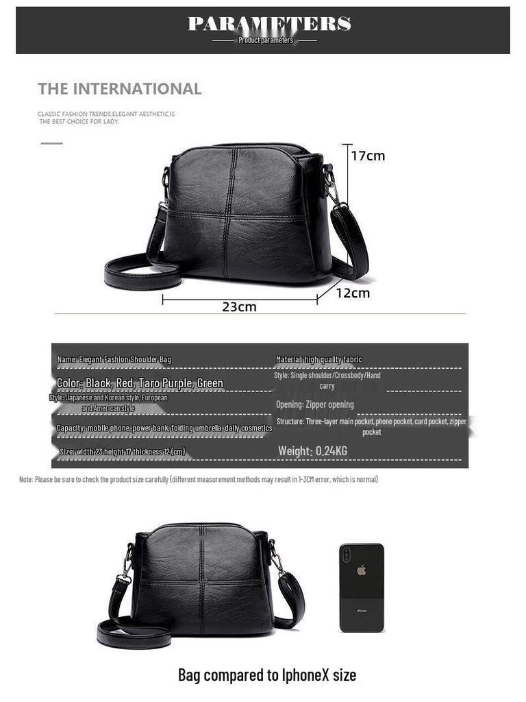 Korean Style 2025 Women's Bucket Bag - Elegant, Versatile Crossbody and Shoulder Bag