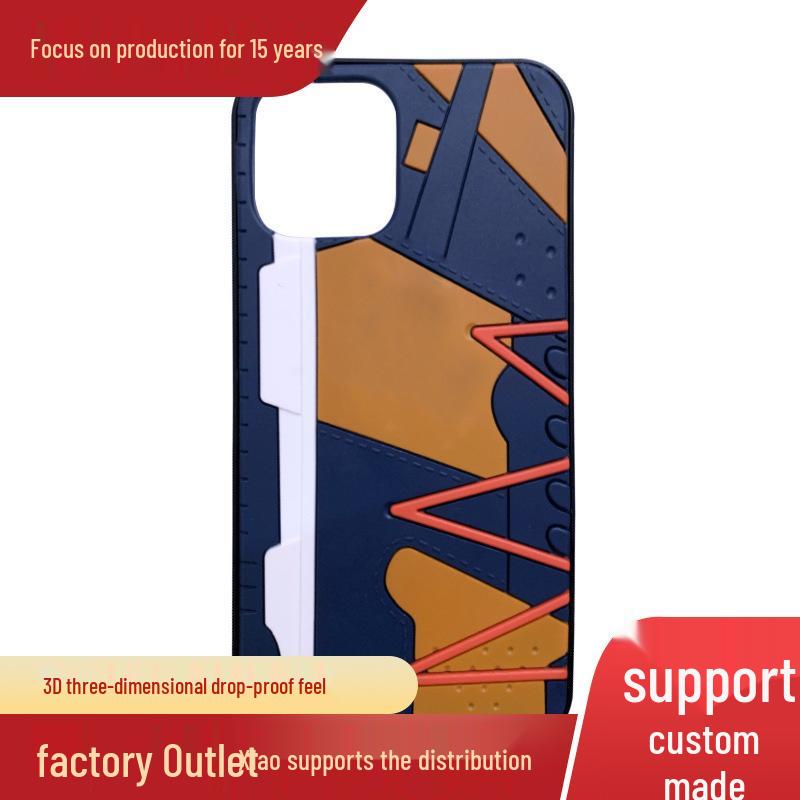 3D Silicone Sneaker Phone Case for iPhone 13 Pro Max, 12 Pro, 11 Pro Max, XS Max