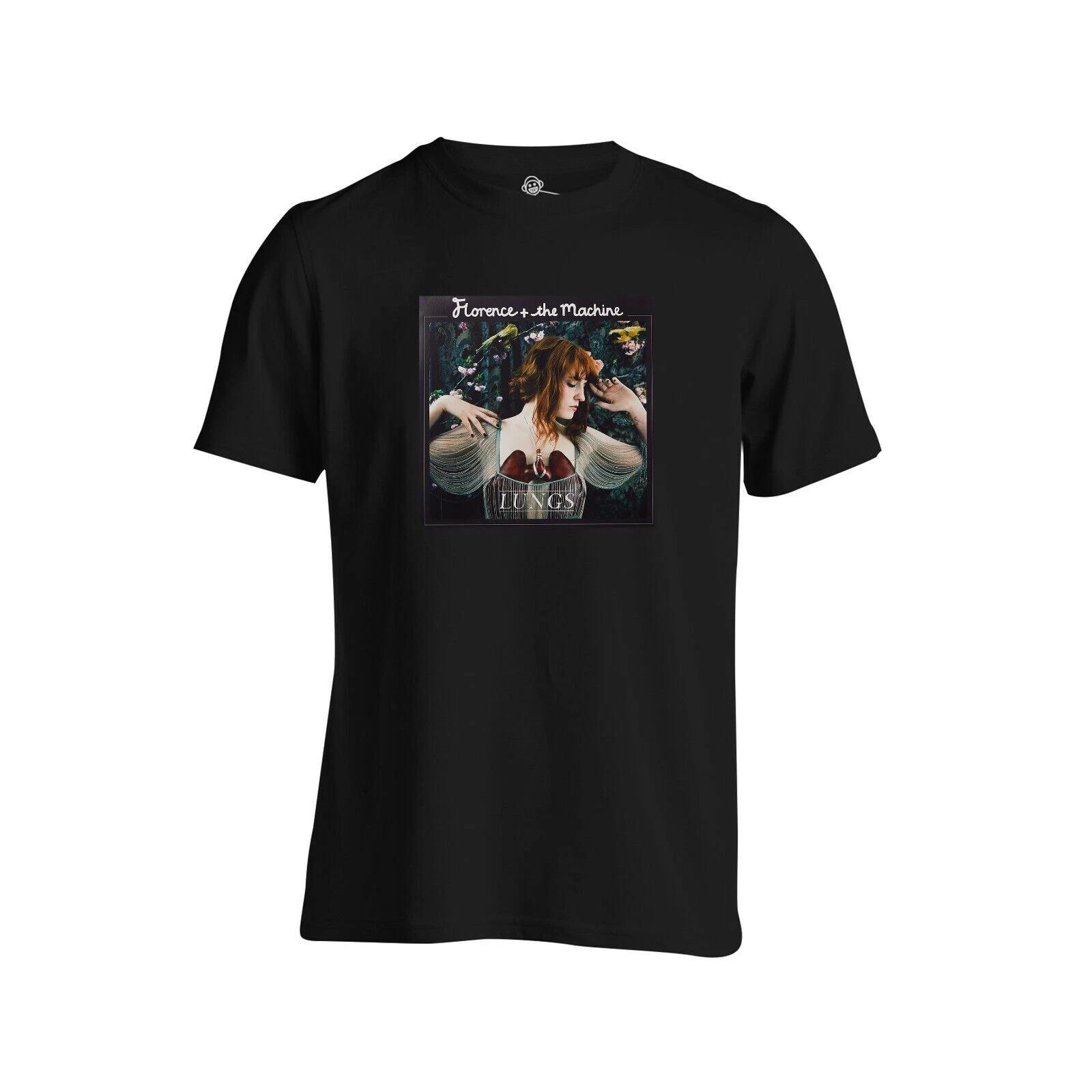

Florence and the Machine T Shirt Lungs Album Cover Black T Shirt S
