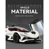 1/24 Scale Apollo Solar God Alloy Model Car - Unique Collectible for Car Lovers - Detailed Craftsmanship, Sturdy Construction