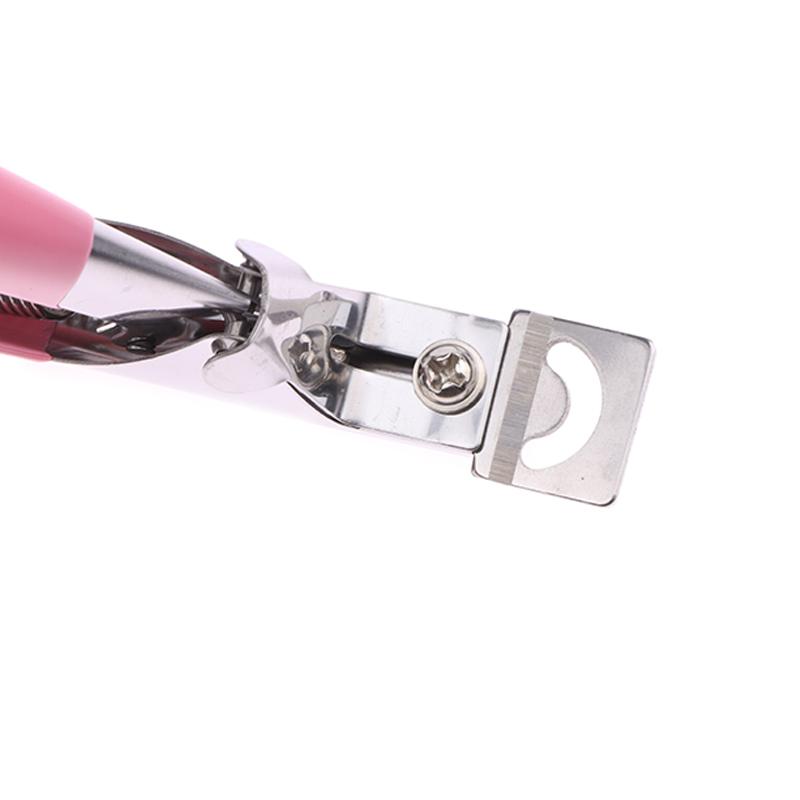 Nail Art Tips Clipper Trimmer Scissors Round Edge Finger Cutter False Nails Manicure Tool