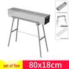Grill au charbon de bois en acier inoxydable Iron Curtain