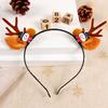 2025 Trendy Christmas Antler Headband for Kids & Adults - Cute Holiday Hair Accessories for Parties