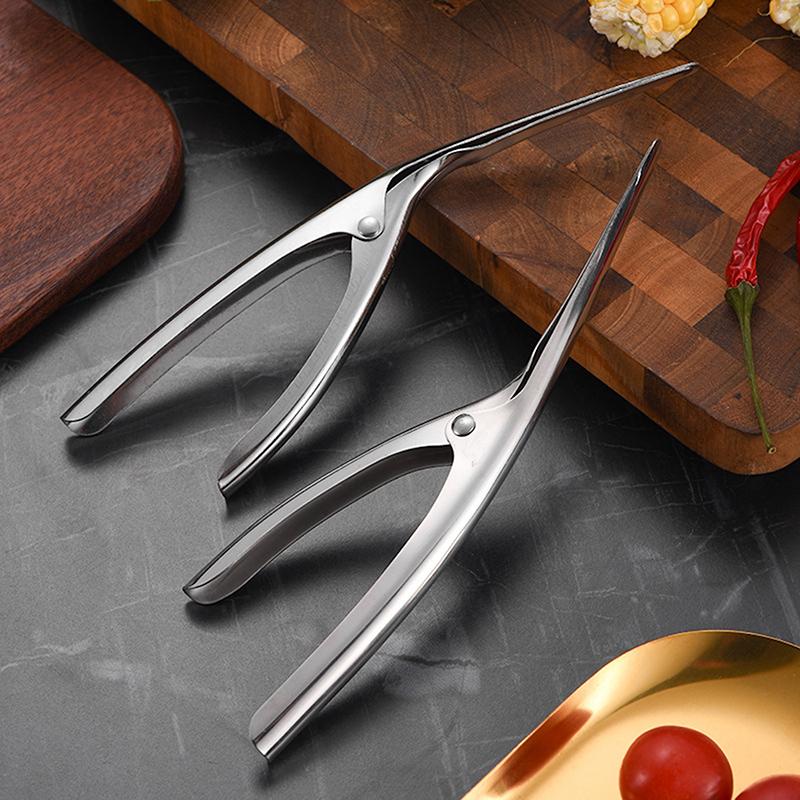 Stainless Steel Shrimp Stripper Shrimp Line Remover Peeler Cleaning Fishing Lobster Peeling Seafood Tools Kitchen Accessories
