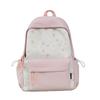 Schoolbag female cute versatile small fresh stars high value junior high school high school backpack college student class backpack