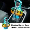 Vites Shift Hoodie Kapak Vites Kapağı Vites Kolu Dekorasyon Manuel Otomatik Evrensel Araba Vites Kolu İç Dekora Uygun