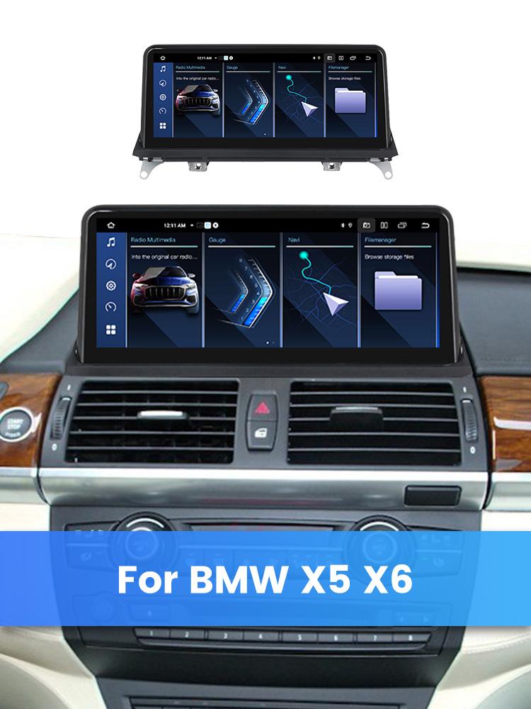 All in one For BMW E70 x5 x6 e71 CCC System Car Radio Multimedia Player BT WIFI 4G LTE GPS For Wireless Carplay Android Auto