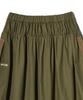 Peace Maker Corduroy Point Cotton Work Midi Skirt (Khaki)