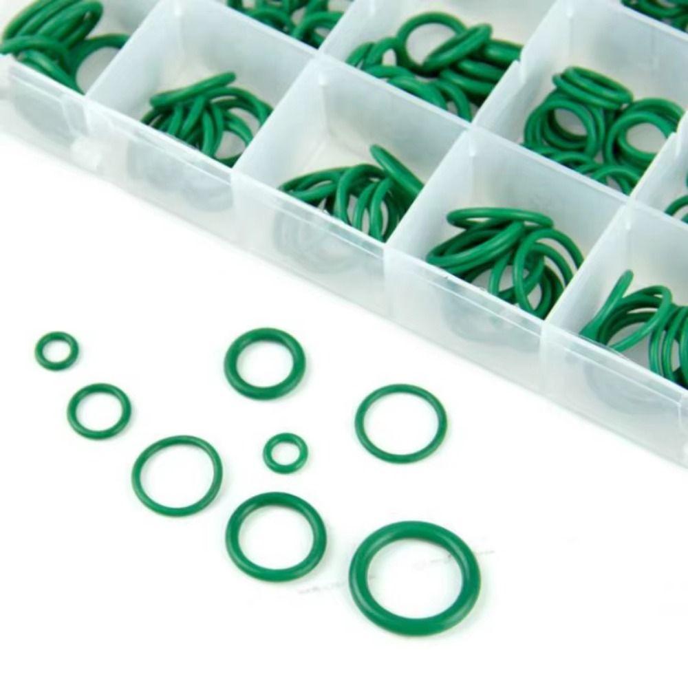 270Pcs 18 Sizes O-Ring Seals Assortment Kit Air Conditioning Compressor Seals  Refrigerant System