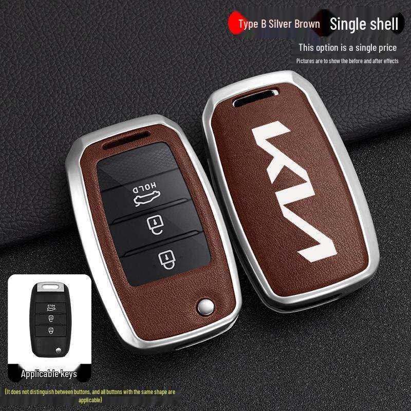 Kia Key Cover for K3, Sportage, K5, K2, KX5, K4, Seltos, KX3, KXCross, KX3, Huan Chi