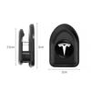 AMD1 2Pcs Mini Car Hooks Storage Clip Holder Auto Sticker For Tesla Model Y 2025 Model 3 Model S Model X Cybertruck Roadster SpaceX