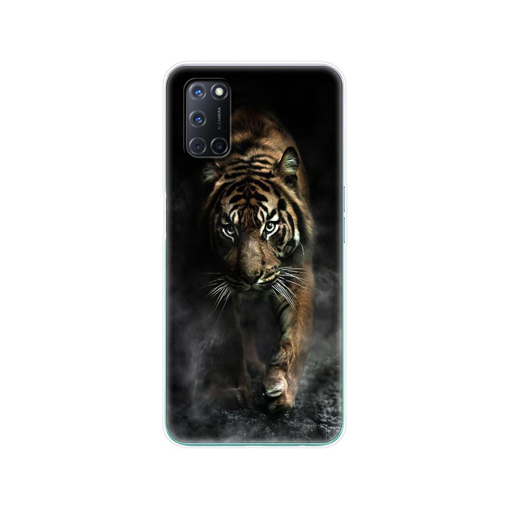 For OPPO A52 Case A92 A72 Case 6.5" Silicon Soft TPU Back Phone Cover For OPPO A 52 72 92 Case OPPOA92 OPPOA72 OPPOA52 Case Bag