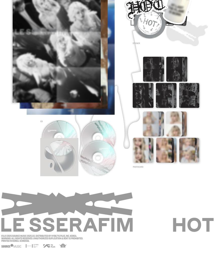 (Standard Ver.) LE SSERAFIM [HOT] 5th Mini Album