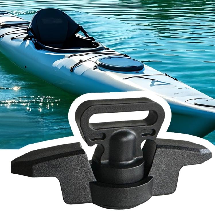 Track Mount Line Cleat Rowing Accessories Nylon Deck Line Rope Tie for Canoes Boats Decks Fishing Kayak Anchors Cleat