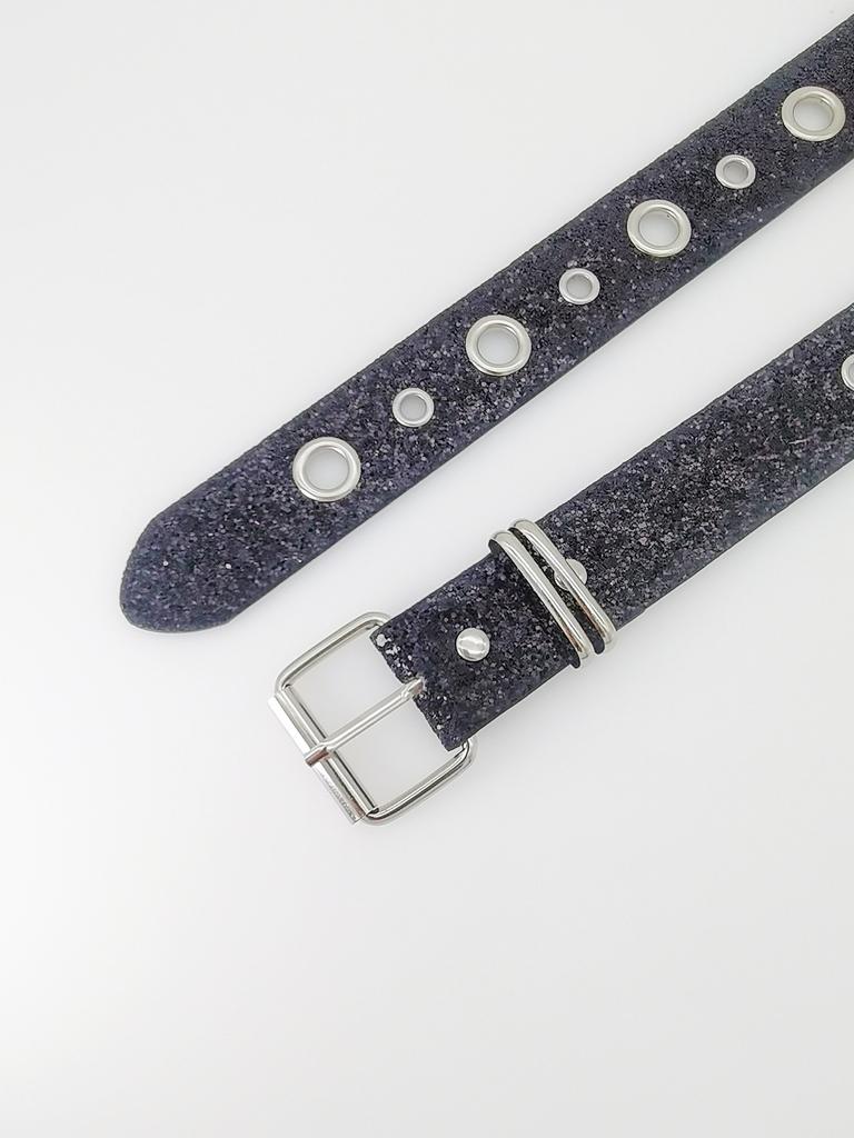 Spice Girl Belt Female Tide Eye Shiny Style Western Rhinestone Buckle Wide Belt Waist Chain