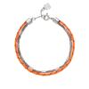 BE/GINS LA LIGNE TWOSOME BRACELET ORANGE DOT