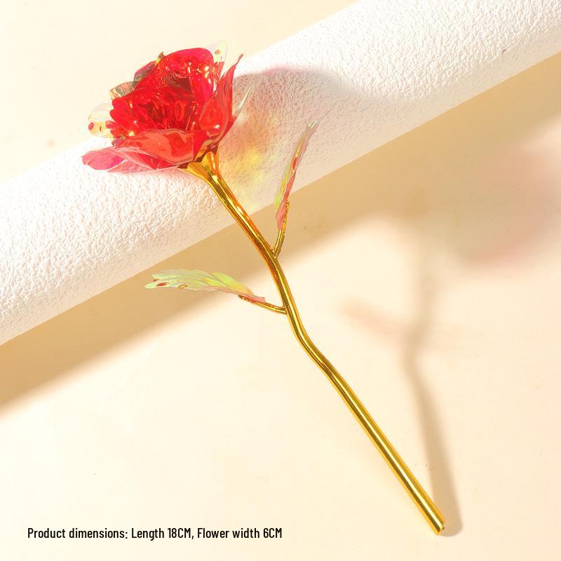 

24K Gold Foil Rose - Gift Box for Women s Day, Valentine s Day, Mother s Day, or Small Events