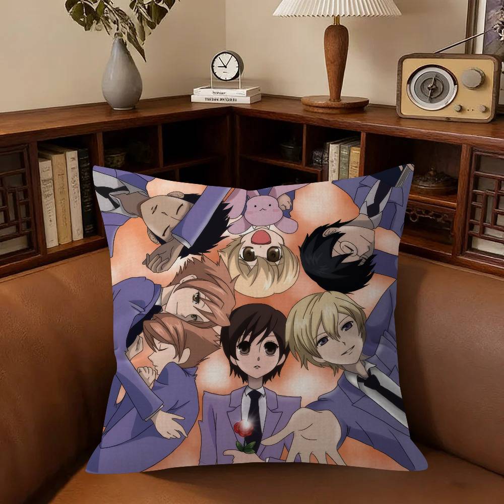 Ouran High School HHost Club Pillow Gift Home Office Decoration Bedroom Sofa Car Cushion Cover case x