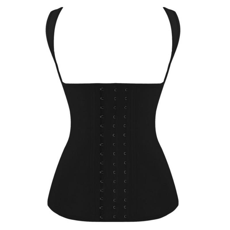 Three In One Wide Shoulder Strap Tummy Control Waist Trainer Body Shaper Corset