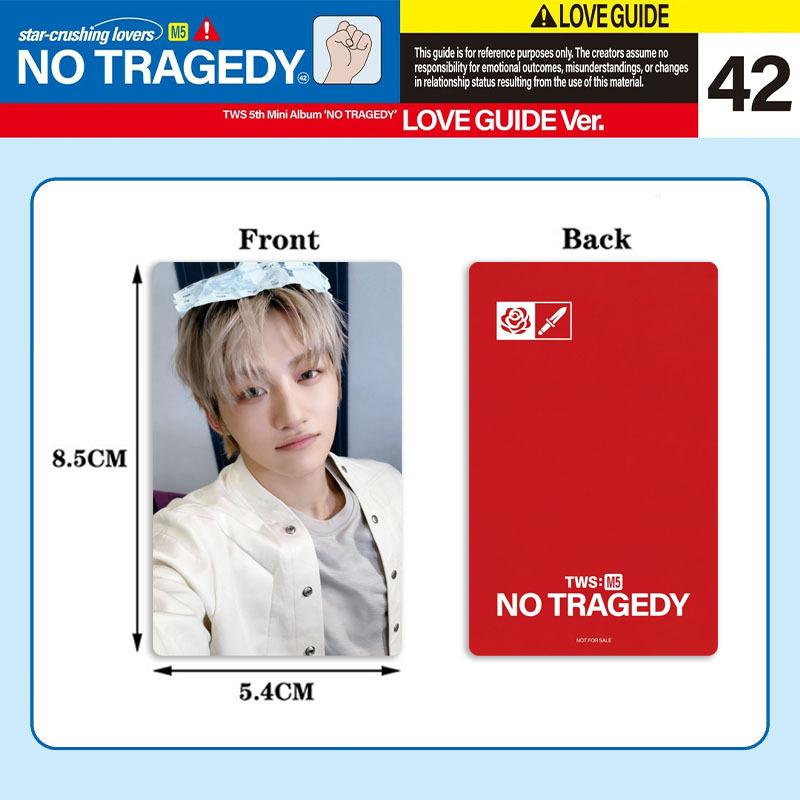 6 ks TWS Mini 5. album NO TRAGEDY Lomo karta SHINYU DOHOON Selfie pohlednice YOUNGJAE HANJIN JIHOON KYUNGMIN Fanoušci Cosplay karta
