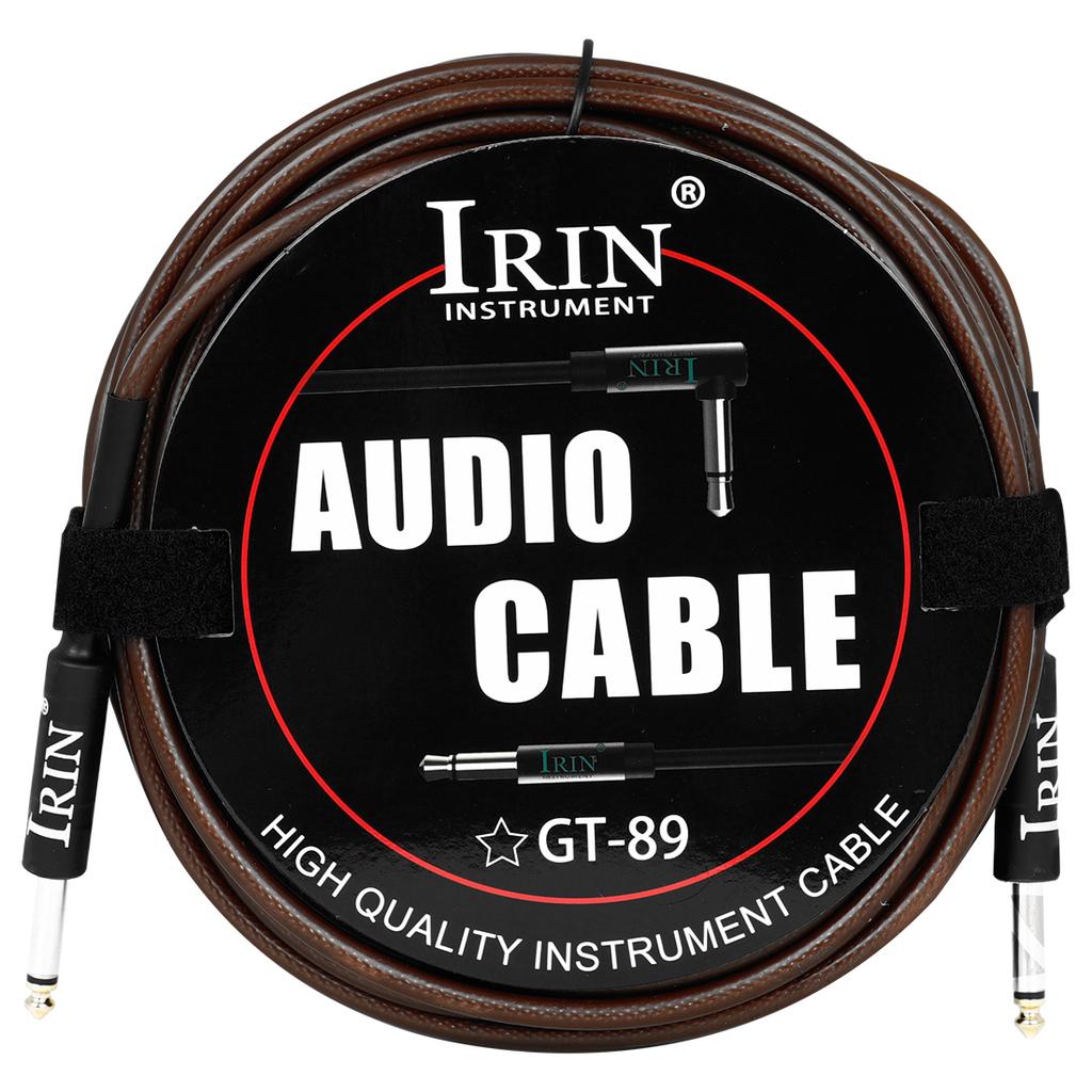 IRIN Guitar Cable Wire Cord Jack Line Audio Cable Noise Reduction Line Shielded Cable 3/6/10 M Amp Cable Guitar Accessories