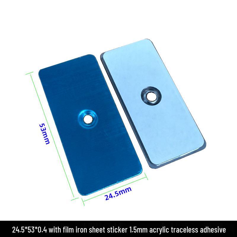Traceless Adhesive Magnetic Iron Sheet with Acrylic Coating - Available in Stainless Iron