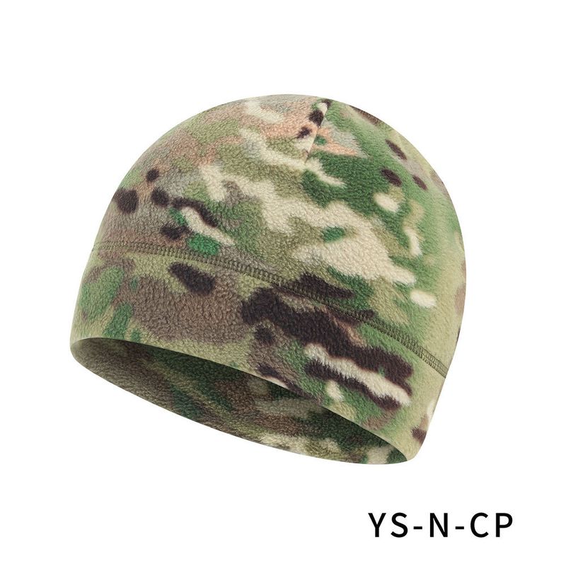Camouflage Fleece Warm Cycling Skiing Headgear Hat