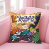 Cartoon R-RugratsS Kissenbezug Bequemer Wende-Kissenbezug Ideal für Auto Sofa Schlafzimmer & Mehr