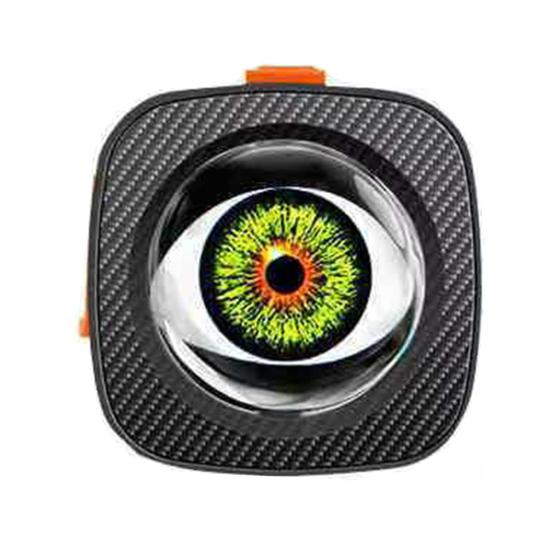 Demon Eyes Bicycle Taillight App Controlled IP64 Waterproof USB Rechargeable MTB Road Mountain Bike Night Riding Warning Rear Lamp