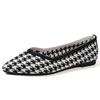 New Large-sized Pointed-toe Low-heeled Single Shoes for Women, Casual Flat Shoes