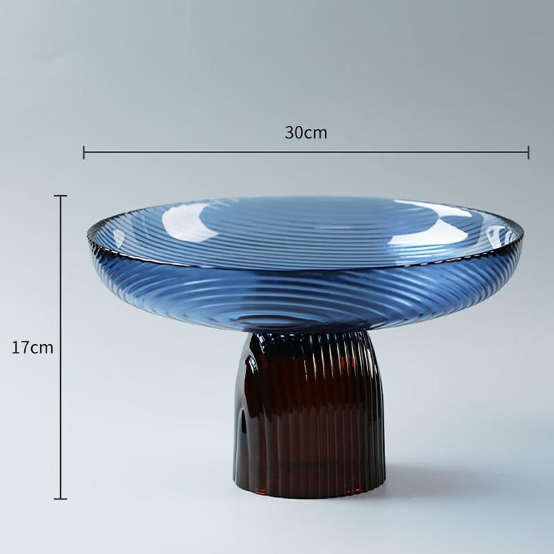 

Yicang Light Luxury Glass Fruit Dessert Tray