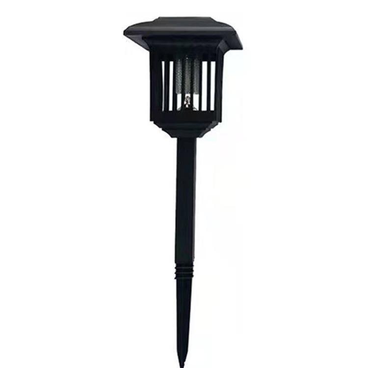 Outdoor Solar Mosquito Killer Lamp: Waterproof Electric Shock Mosquito Repellent for Garden Courtyard.