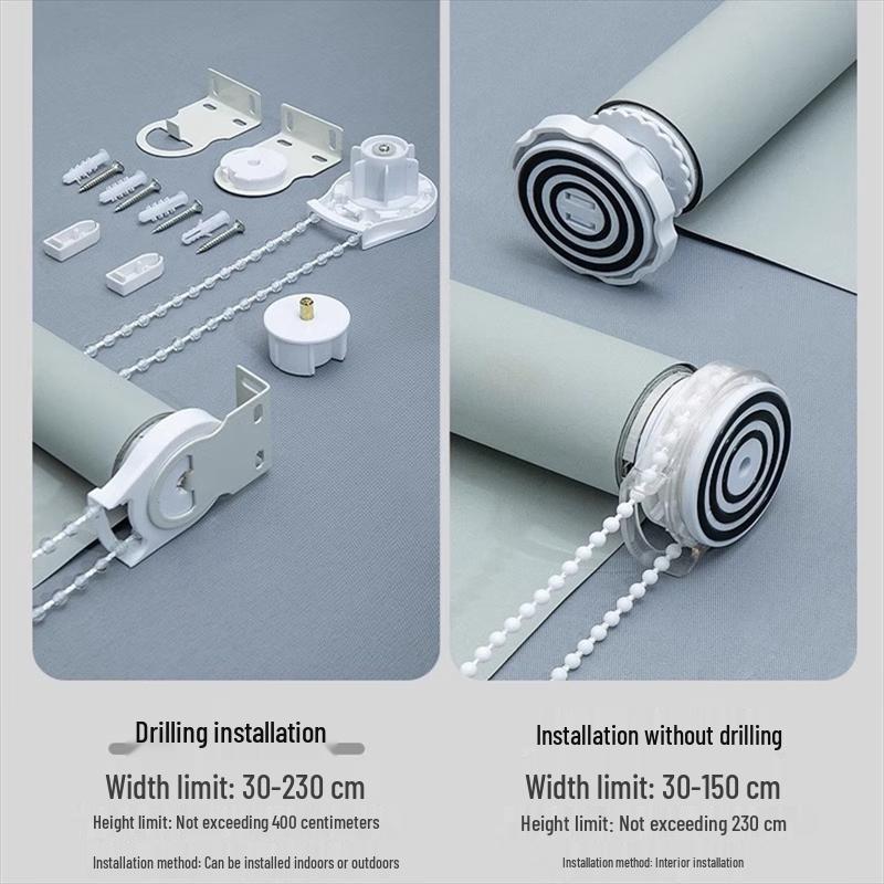 Hao Yi Jia Sunscreen Blackout Roller Blind