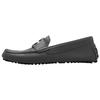 Interlocking Gommino Loafers Men's Gray 730148 AABYO 1349